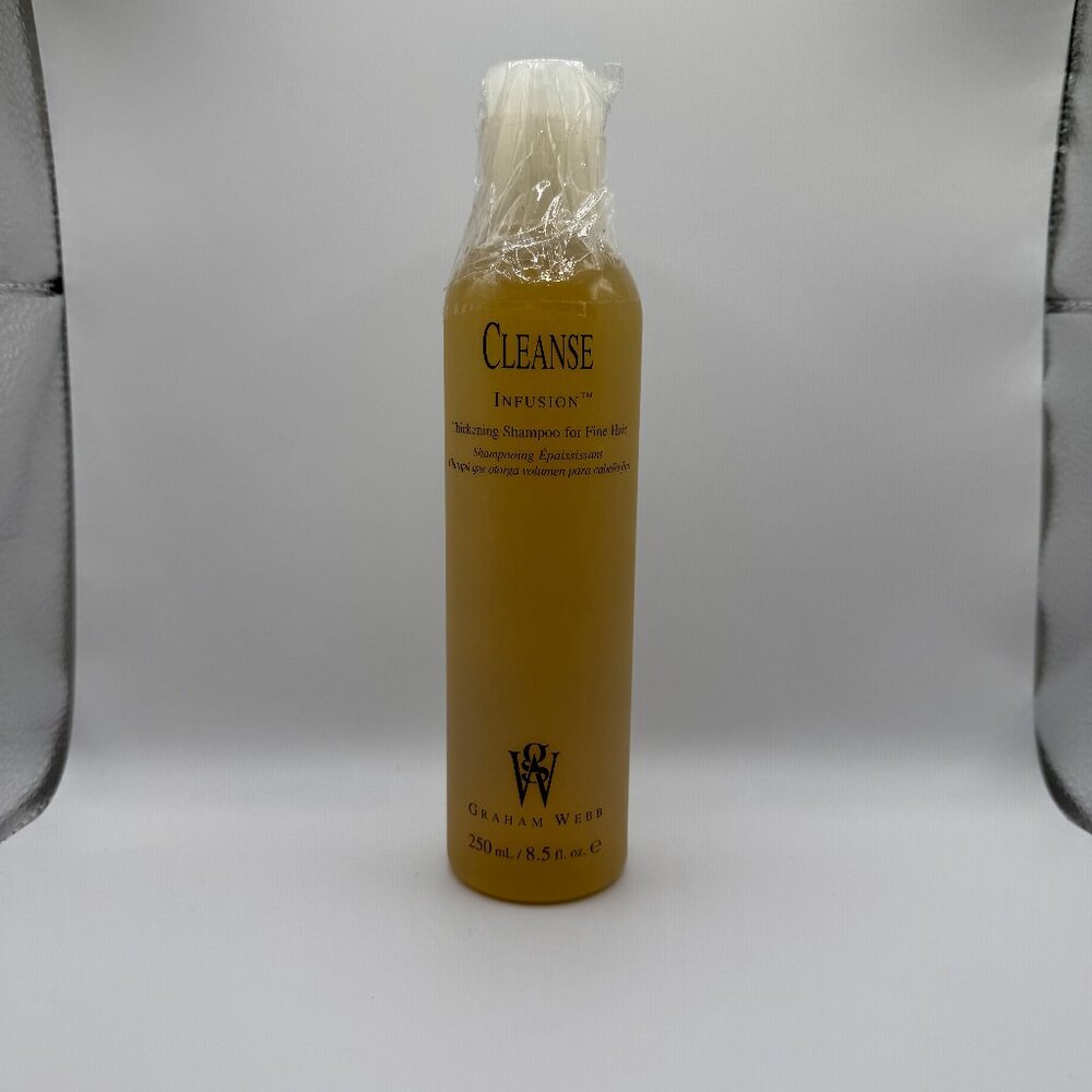 Graham Webb Cleanse Infusion Thickening Shampoo Fine Hair 8.5oz